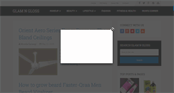 Desktop Screenshot of glamngloss.net
